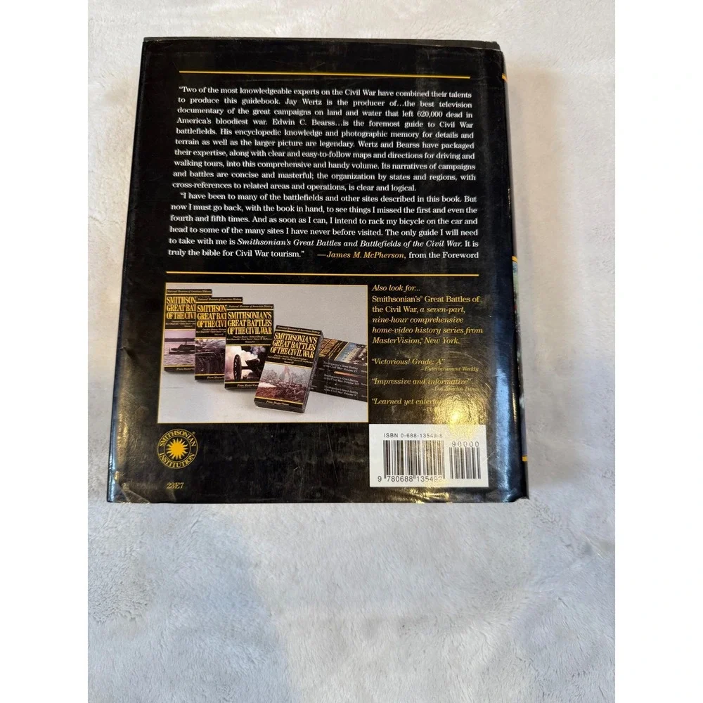 Smithsonian's Great Battles & Battlefields of the Civil War Hardcover 1st